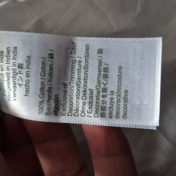 J. Crew White Flutter Sleeve Cover Up Dress Sz.M NWT - Picture 5 of 5